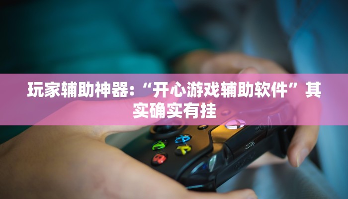 玩家辅助神器:“开心游戏辅助软件”其实确实有挂